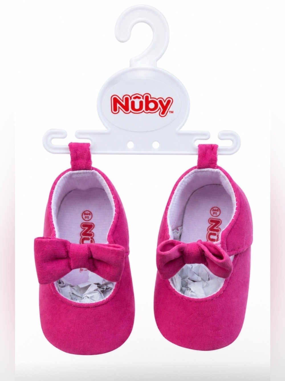 Nûby Infant Baby Girl Crib Shoes